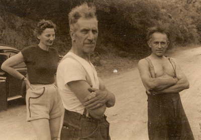 Jakob Jobelius beim Frondienst f